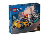 Konstruktorius LEGO GOKARTAI IR LENKTYNININKAI 60400, 1 vnt.