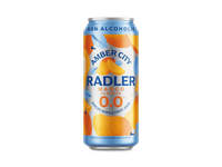 Nealkoholinis alaus kokteilis Amber City Radler Mango 0,0% 0,5L