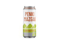 Alus RAUDONŲ PLYTŲ Penki mazgai, 5,0%, 0,5 l, skardinė