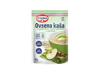Avižinė košė DR.OETKER su obuoliais, razinomis ir cinamonu, 62 g