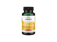 SWANSON ACEROLA ekstraktas su natūraliu vitaminu C, 60 kapsulių