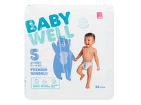 Sauskelnės BABYWELL Junior 5 dydis, 36 vnt
