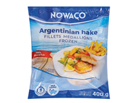 Šaldyti argentininių lydekų filė kepsneliai NOWACO, 400 g