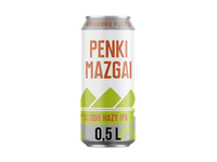 RAUDONŲ PLYTŲ alus PENKI MAZGAI, 500 ml