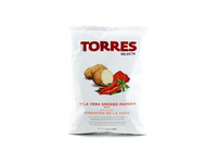Bulvių traškučiai TORRES, su rūkyta paprika, 150g