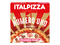 Šaldyta pica ITALPIZZA, La Numero Uno Prosciutto e Funghi, 440 g