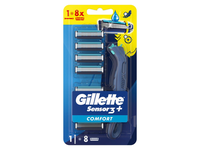 Skustuvas GILLETTE SENSOR 3+ Comfort, +8 galvutės