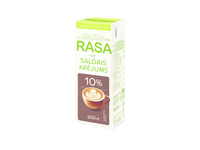 Grietinėlė RASA, UHT, 10 % rieb., 200 g