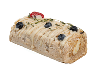 Morenginis vyniotinis su grietinėlės kremu ir uogomis, 1 kg