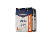 Alus GUBERNIJA EKSTRA LAGER (4 vnt. pakuotė), 2.27 l