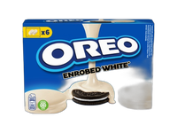 Sausainiai OREO  aplieti baltu šokoladu  246g