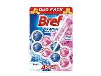 WC valiklis-gaiviklis BREF Blue Aktiv Fresh Flowers, 2x50 g