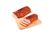 Karštai rūkytos PIKANTIŠKOS šoninės juostelės, 1 kg