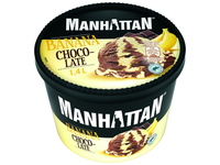 Banan. - šok. ledai MANHATTAN, 1,4 l / 742 g