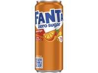 Fanta Zero Gaivusis gėrimas 0,33 l