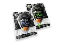 LUKŠIŲ rūk.varškės sūris su česnakais arba su kmynais, 22% rieb., 1 kg