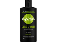 Plaukų šampūnas SYOSS, Care SHP Curls & Waves,  440 ml