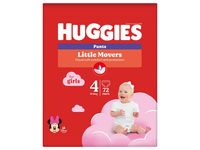 Sauskel.-kelnait.HUGGIES GIRL(4)9-14kg,72 nt.