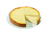 Šaldytas sūrio pyragas ERLENBAHER (12x179g), 2,15 kg