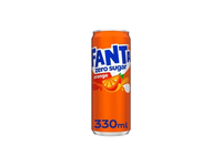 Fanta Zero Orange, 330 ml