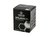 APILAKAS 50 bičių pienelis, 20 tablečių