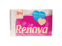 Tualetinis popierius RENOVA SKIN CARE DECO, 3 sl. 24 vnt