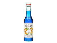 Sirupas MONIN BLUE CURACAO, 0,25 l