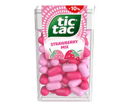 Saldainiai braškių mix TIC TAC, 54 g