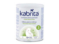 Ožkos pieno miltelių gėrimas KABRITA 3, 800 g