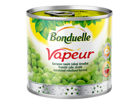 Garuose ruošti žirneliai BONDUELLE Vapeur, 305g/265g