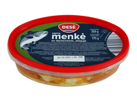Kepta menkė su daržovėmis, aliejuje, 350g