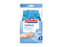 Guminės pirštinės SPONTEX, S, 1 vnt.