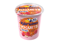 Jogurtas KARUMS su aviet. ir dribsn., 350 g