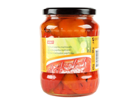 Kept. marinuotos paprikos RIMI, 670 g / 395 g