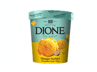 Ledai DIONE,mangų ir pasiflorų sk., 370g