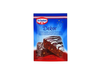 Juodojo ir baltojo šokolado glajus DR. OETKER, 100 g
