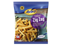 Šaldytos apkeptos banguotos bulvių lazdelės AVIKO ZIG ZAG, 750 g