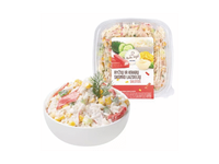 Ryžių ir krabų skonio lazdelių salotos, 300 g