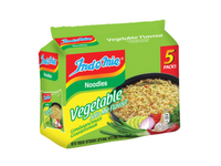 Daržovių skonio greitai paruošiami makaronai INDOMIE, 5x75g