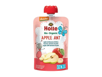 Ekologiška obuolių, bananų, kriaušių tyrelė HOLLE Apple ant 6+ mėn., 100 g