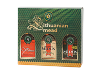 Suvenyrinis midaus gėrimų rinkinys, 6 x 0,04 l, 12%