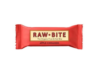 Ekologiškas batonėlis su obuoliais ir cinamonu RAW BITE, 50 g
