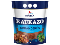 BIOVELA marinuotas Kaukazo kiaulienos sprandinės šašlykas su žolelėmis, 700g