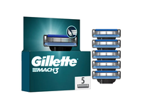 Vyriško skustuvo galvutės GILLETTE MACH3, 5 vnt., 5 vnt.