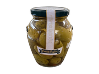Didelės žal. alyvuogės BONTA DI PUGLIA su priesk.(be kaul.), 290 g