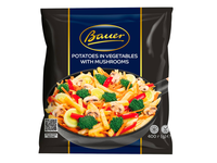 Šald. bulvės su daržovėmis ir grybais, 400 g