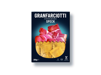 Švieži makaronai Ravioloni, su rūkyta šonine, 250 g