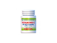 Askorbo rūgšties (Vitaminas C) dražetės, 50mg, 160 vnt.