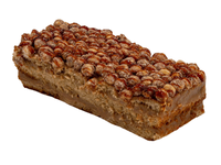 Karamelinis plokštainis su lazdynų riešutais, 1 kg