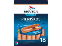 Virtos pieniškos dešrelės BIOVELA, A.R. 780 g